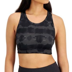 Ideology Women's Tie-Dyed Reversible Sports Bra Sz Small